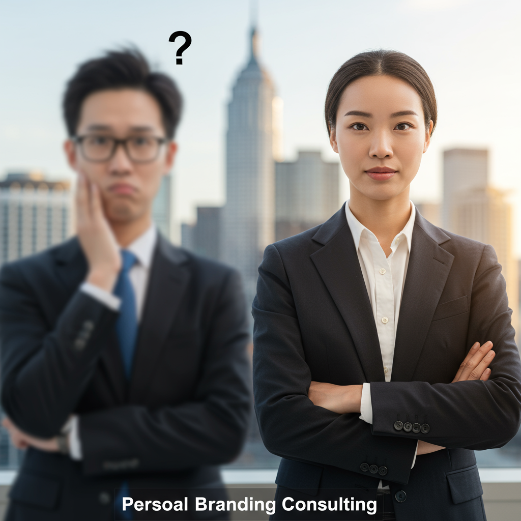 Generate a high-quality, relevant image prompt for an article about: Personal Branding Beratung Kost