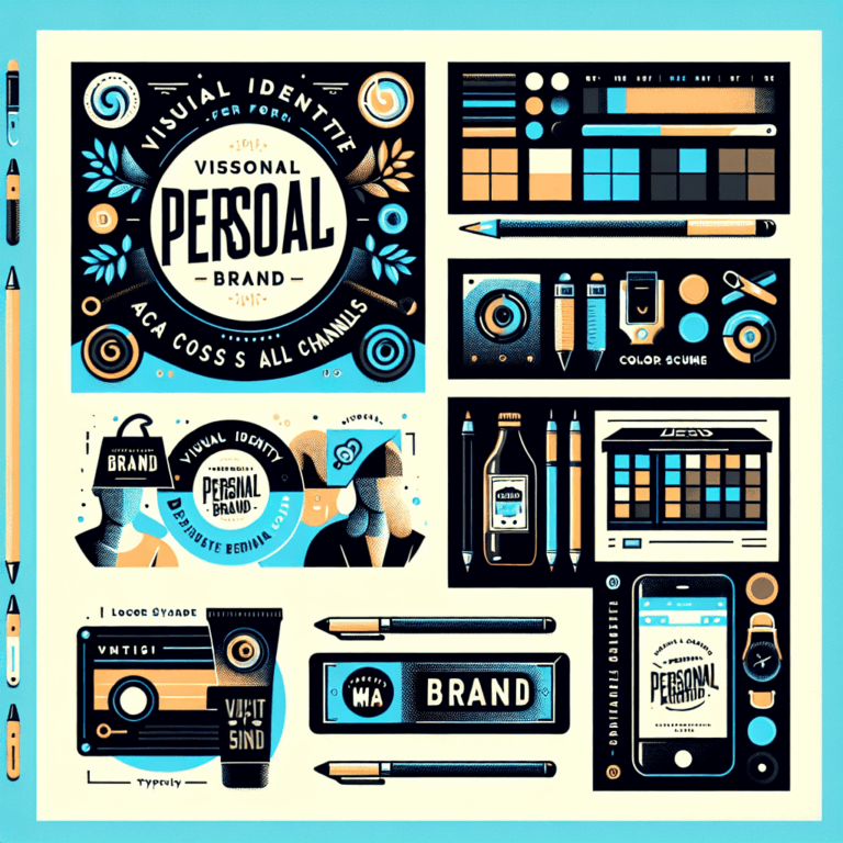 Visuelle Identität für Personal Brands: Konsistenz über alle Kanäle
