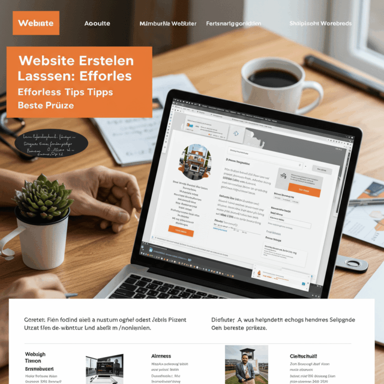 Website Erstellen Lassen: Effortless Tipps für Beste Preise
